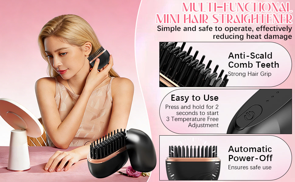 wireless hair straightener